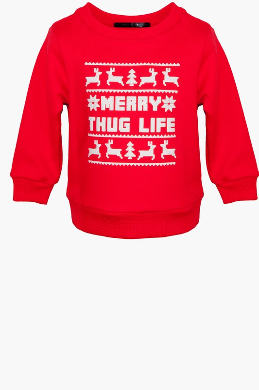 Thug life deals christmas sweater